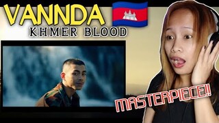 VANNDA - KHMER BLOOD ( OFFICIAL MUSIC VIDEO) || REACTION