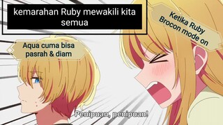 Ketika Ruby cemburu (Brocon mode)