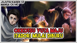 JJK S3 (140) | EKSEKUSI MATI DIMULAI!!! Okkotsu Yuta Memburu Itadori Yuji!!