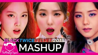 TWICE /BLACKPINK /RED VELVET - 'KTL /Fancy /Zimzalabim' MASHUP