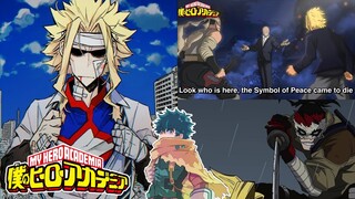 ALL MIGHT LLORA! STAIN REVELA SECRETO DE VENCER A ALL FOR ONE Boku no Hero Academia Manga 326 Review