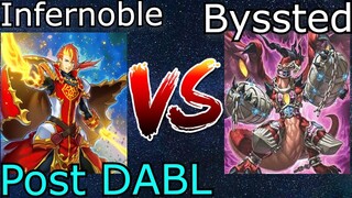 Infernoble Knight Vs Byssted Dragon Link Post DABL Yu-Gi-Oh! 2022