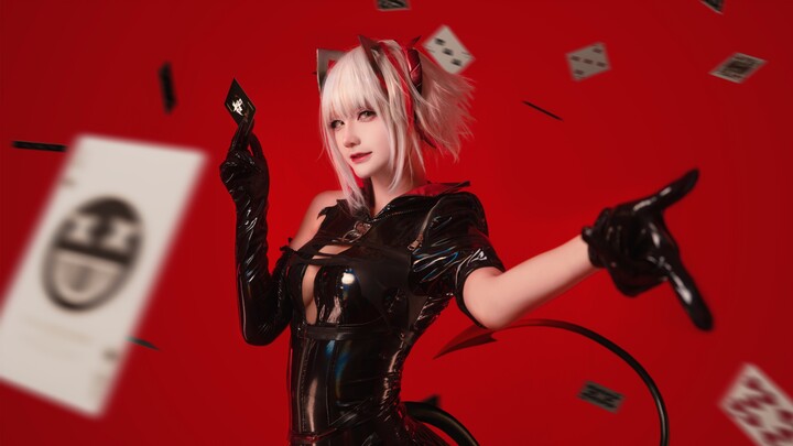 [Senkuu] Night Falls, the Phantom Thief Appears! | Arknights x Yu-Ya Secret Letter Cosplay