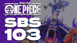 ONE PIECE SBS VOLUME 103: TUTTE LE RISPOSTE DI ODA!!