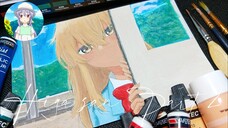 [Drawing] Menggambar Higa san Okitsura [Part 2]