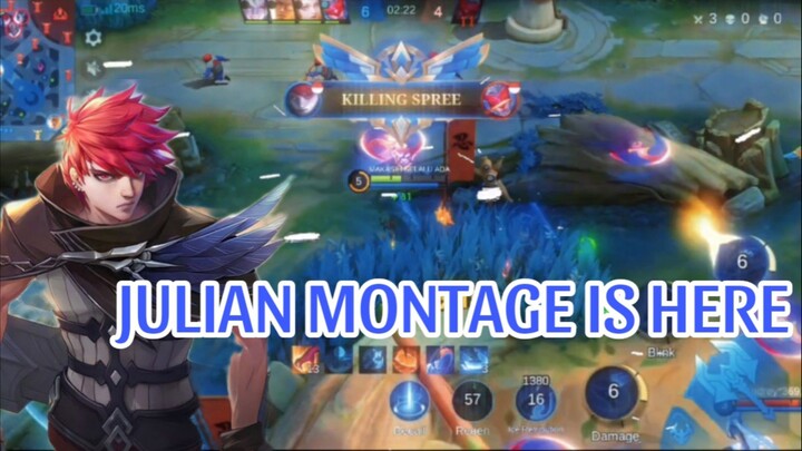 JULIAN MONTAGE IS HERE