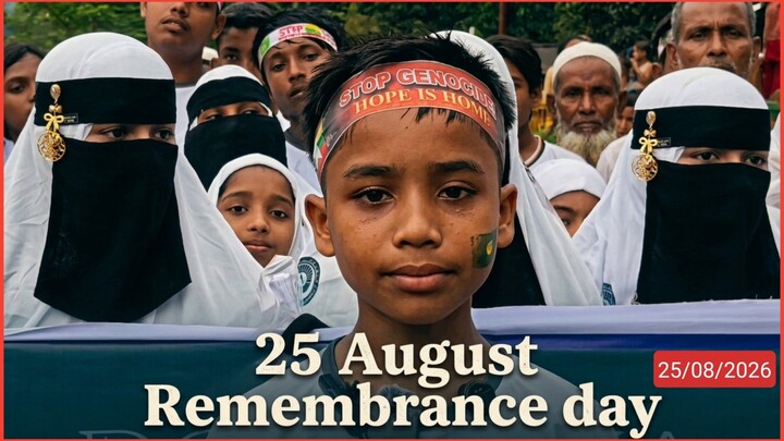 Rohingya Remembrance Day (25 August 2026) By Zamal Hussain - ZH