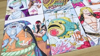 【作画视频】假如草帽团成员未来当上船长有自己的海贼船会是怎样（part 2）| One Piece 海贼王