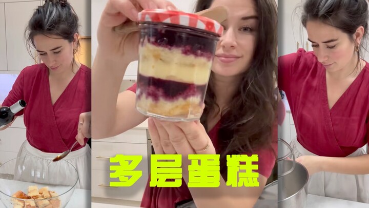 Suster Hemat 🍓: Membuat Ulang Kue Multi-Lapis Basah dengan Spons ala Mama 🍰