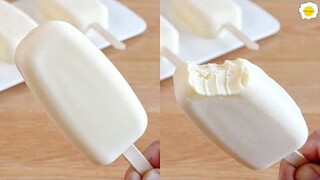 Milk ice cream 特浓牛乳雪糕 Glace au lait ミルクアイスクリーム 우유 아이스크