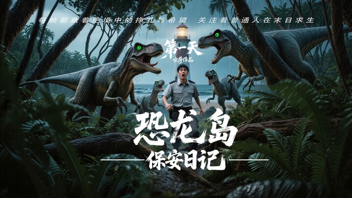 บันทึกการเป็นยามบนเกาะไดโนเสาร์: วันแรก