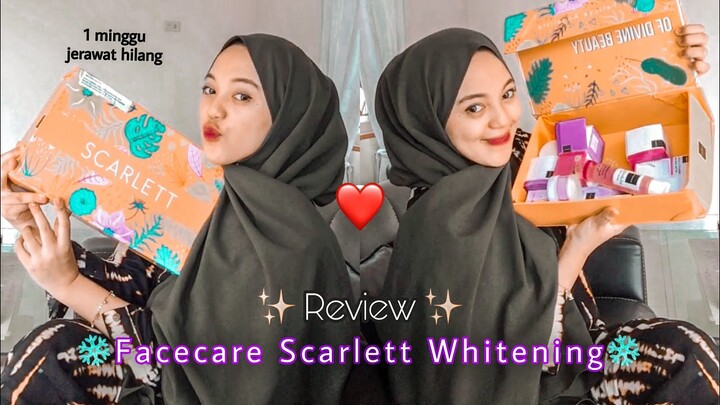 Review Face care baru Scarlett Whitening || cream scarlett ampuh hilangkan jerawat 😍 | Risa Mahaqi
