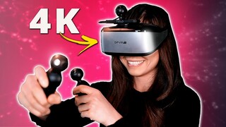 4K VR Headset Alternative? - DPVR E3 4K Gaming Combo Review