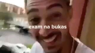 Exam na po namin bukas pag dasal nyo na sana maka pasa ako hahaha😭