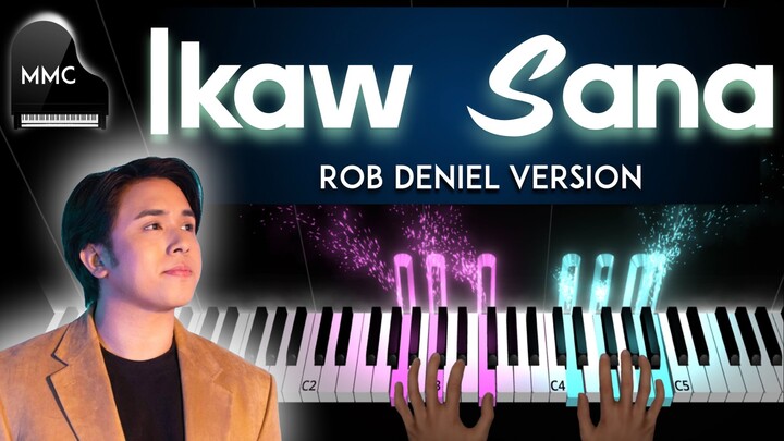 Ikaw Sana by Ogie Alcasid (Rob Deniel version) piano cover/tutorial + sheet music + lyrics