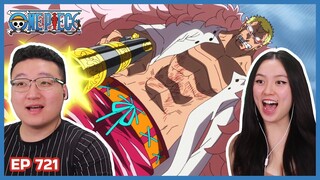 DOFFY UNLOADS SHOTS INTO LAW! 🥵💦 | One Piece Episode 721 Couples Reaction & Discussion
