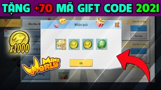Hướng Dẫn Cách Nhận Mã GIFTCODE Mini World  Skin Vĩnh Viễn 2021 | +70 GIFTCODE