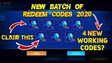 NEW 4 REDEEM CODES IN MOBILE LEGENDS | THIS OCTOBER 2020 | REDEEM NOW (WITH PROOF) || MLBB
