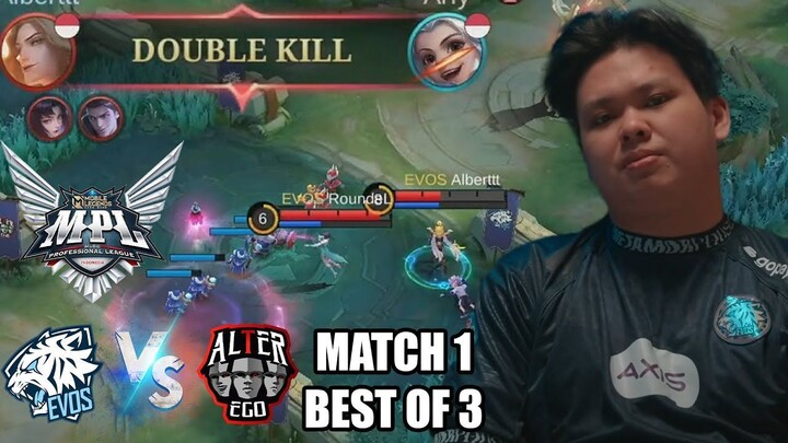 AKHIRNYA MELIHAT KENGERIAN LANCELOT ALBERT LAGI!! EVOS VS AE MATCH 1