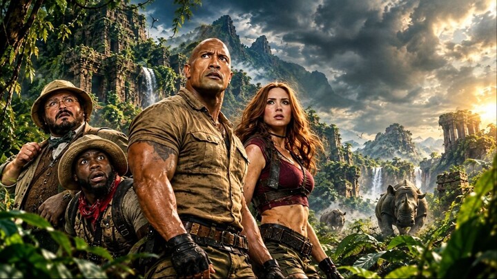 Konsep Video Game Tergokil di Film Jumanji! 🎮🔥