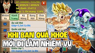 Ngọc Rồng Online - Khi Bạn Quá Khỏe Mới Đi Làm Nhiệm Vụ Qua Cold !