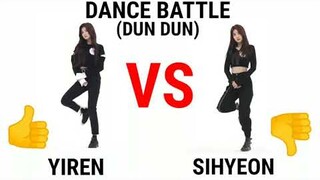 EVERGLOW "DUN DUN" YIREN VS. SIHYEON (DANCE BATTLE)