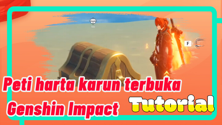 Peti harta karun terbuka Tutorial Genshin Impact