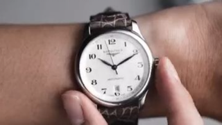 Longines Masters Collection with JU W Bow tie Alligator Strap #watch