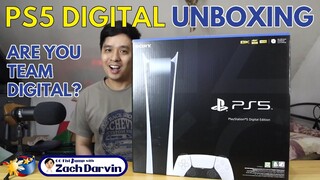 PlayStation 5 (PS5) DIGITAL EDITION UNBOXING | PHILIPPINES | Initial Thoughts