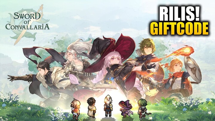 Akhirnya Game Ini Rilis Di Indonesia & GIFTCODE | Sword of Convallaria (Mobile/PC)