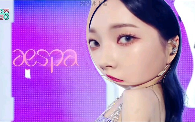 aespa 'BLACK MANBA'（大头版）