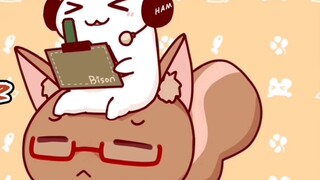 [Tupai & Hamster] Nyonya Hamster ingin bersaing dengan Can Man! ?