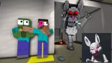 Monster School : EASTER BUNNY HORROR CHALLENGE - Funny Minecraft Animation