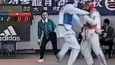 old school sparring tkd 🥋
