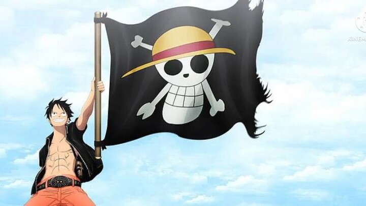 Momen terbentuknya lambang bendera kru Mugiwara monkey D. Luffy