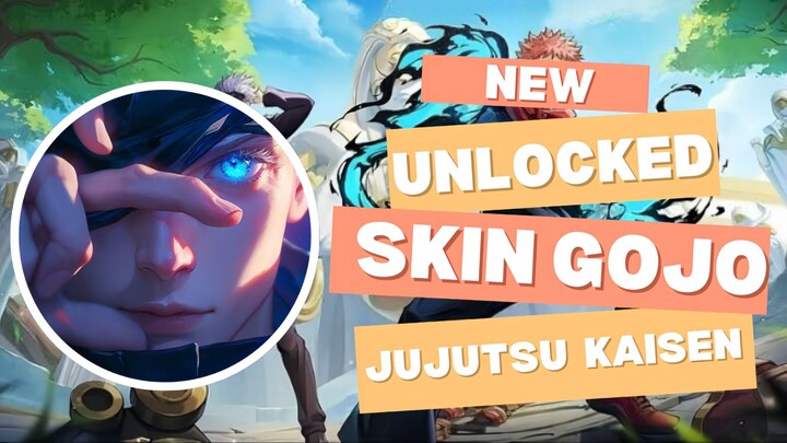 NEW SKIN UNLOCKED!! GOJO JJK !!