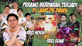 RRQ HOSHI VS RRQ SENA. PERTARUNGAN BERDARAH ANTAR SAUDARA.. MLBB