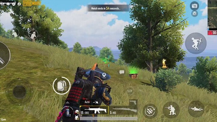 chicken dinner again 2 at pubg mobile