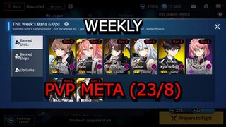 [COUNTER: SIDE] Luận bàn PvP (23/8) | Leo nay đã khác =))))