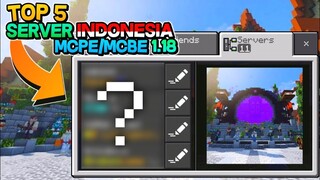 TOP 5 SERVER TERBAIK DI INDONESIA - SERVER MCPE/MCBE 1.18