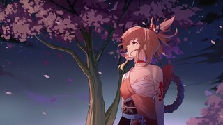 Pháo hoa dễ tàn, tình người còn mãi | Yoimiya - Sketch Animation |  Genshin Impact | Vietsub