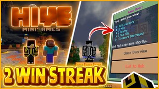 HIVE - 2 Win Streak Gameplay w/AppleWaffle Minecraft PE (Tagalog)