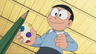 Doraemon Bahasa Indonesia Eps 42 - "Telur Pengubah Wujud Kata Berkait" & "Raja Jaman Batu"