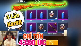 [PUBG Mobile] Chỉ 4380 UC Takaz Đã Sở Hữu KAR98 KUKULKAN Cuồng Nộ | T98