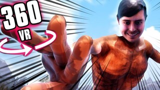 360° MrBeast ไล่ล่าคุณใน Attack on Titan ประสบการณ์ VR