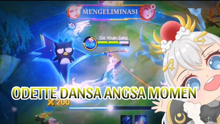 ODETTE DANSA ANGSA MOMEN