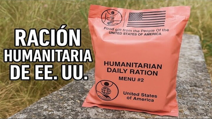 (HDR) RACION DE AYUDA HUMANITARIA ESTADOS UNIDOS MENU 2