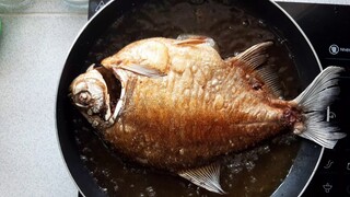 Cá chiên dòn sốp soài chua cũ kiệu. Bếp cô tư tập 189.