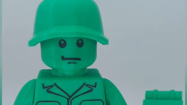 Apakah Anda memiliki tentara hijau di masa kecil Anda? Minifigure prajurit hijau LEGO 6 kali lebih b