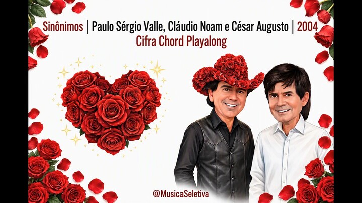 Sinônimos | Paulo Sérgio Valle, Cláudio Noam e César Augusto | 2004 | Cifra Chord Playalong